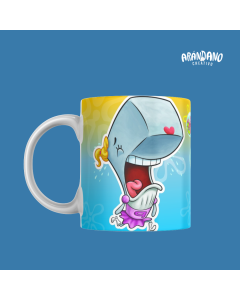 Taza Edicion Bob Esponja Perlita Llorando 11oz