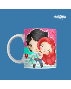 Taza Edicion Princesa Ariel 11oz - La Sirenita