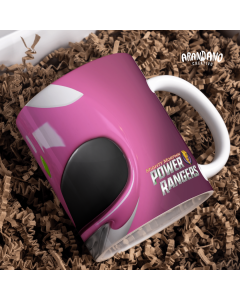 Taza Edicion Super Heroes – Power Ranger Rosado
