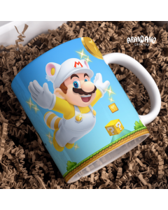 Taza Edicion Super Mario 11oz - Tanuki